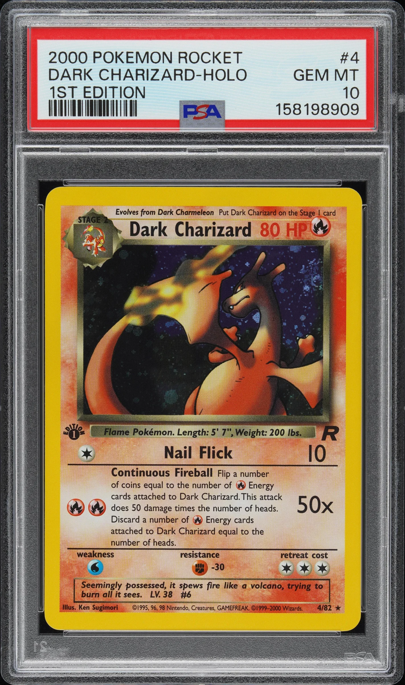 Dark Charizard Team Rocket