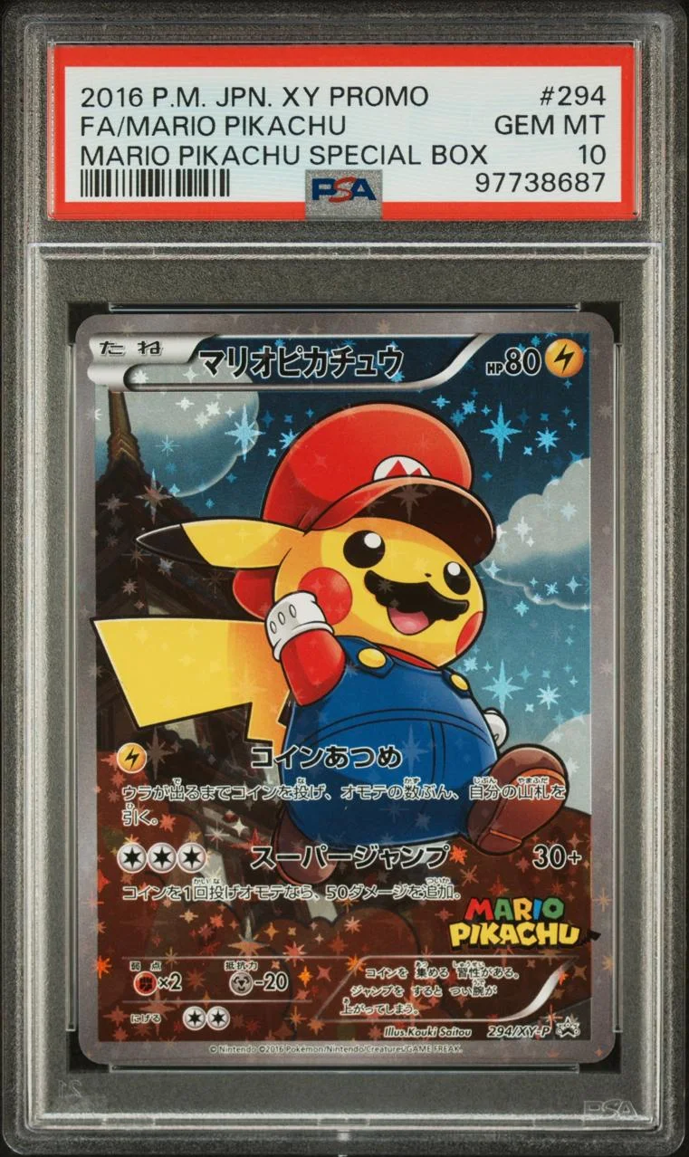 Mario Pikachu XY Promo