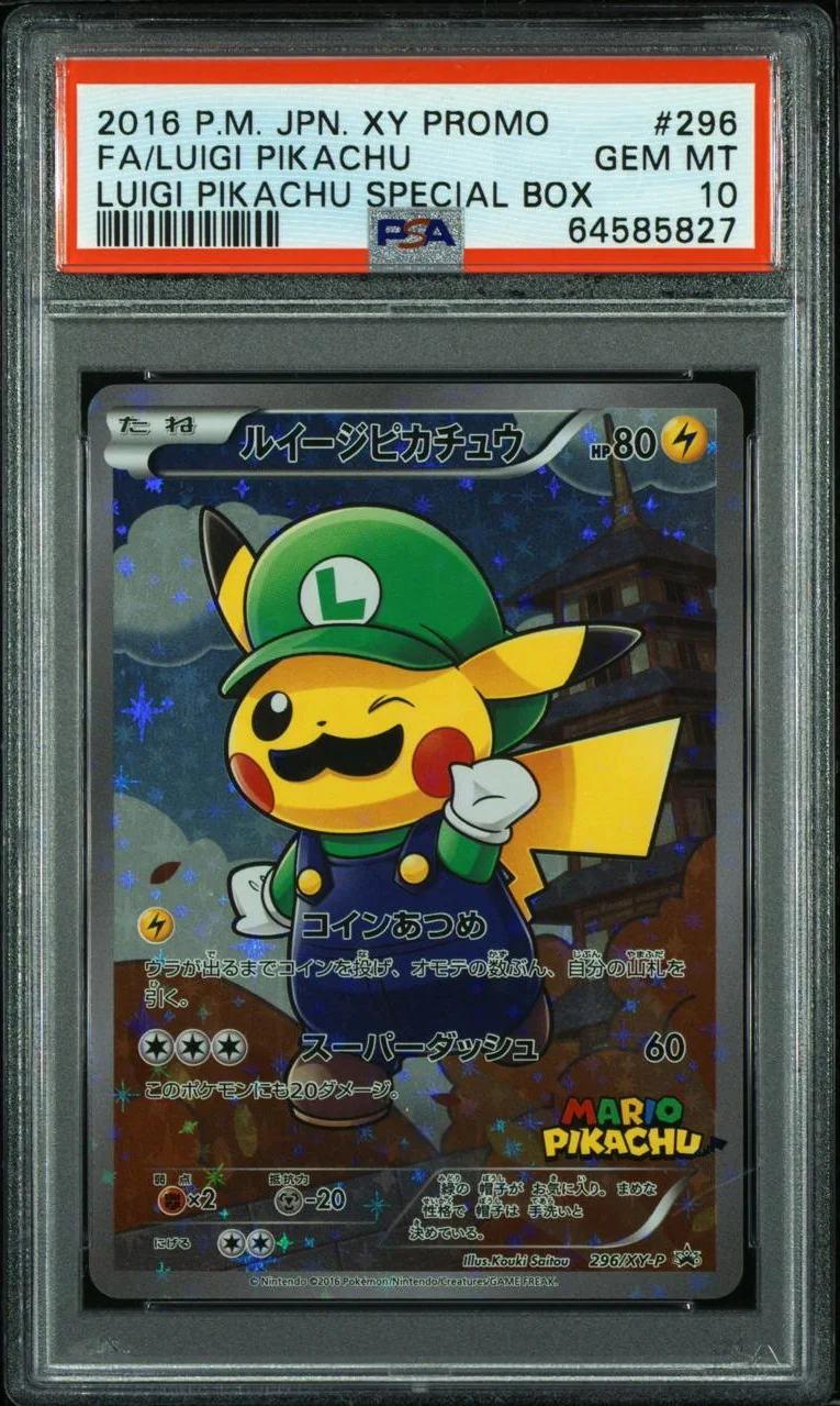 Luigi Pikachu XY Promo