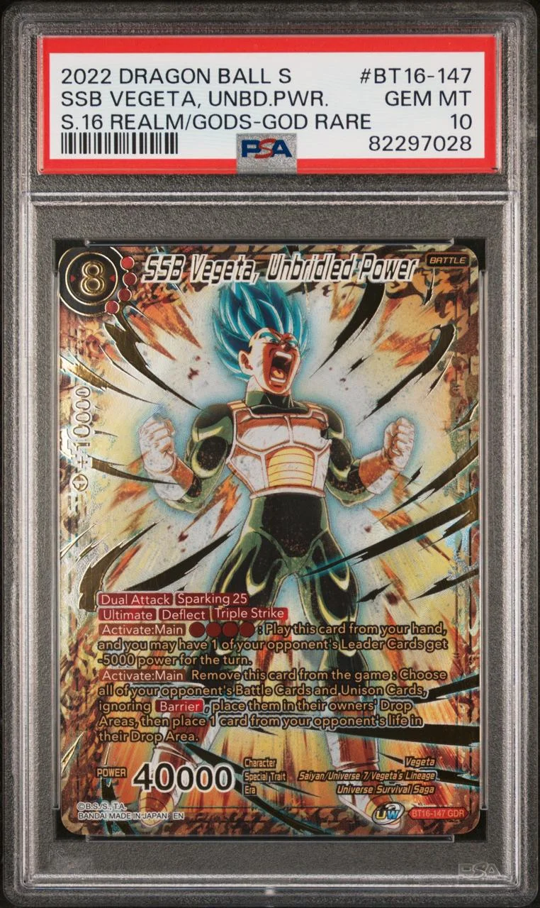 SSB Vegeta, Unbridled Power BT16